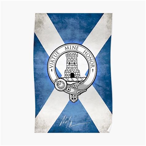 "McLean Family Crest" Poster for Sale by njmclean | Redbubble