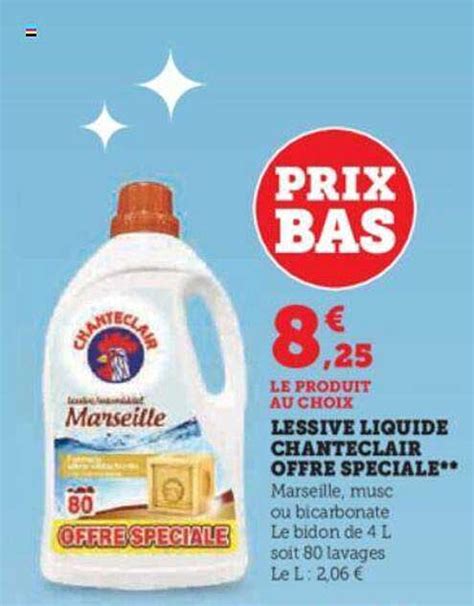 Promo Lessive Liquide Chanteclair Offre Sp Ciale Chez U Express