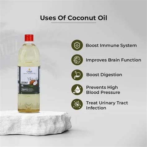 Lowers Cholesterol Cana Cold Pressed Coconut Oil Ml For Cooking At