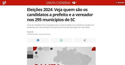 Eleições 2024 Veja Quem São Os Candidatos A Prefeito E A Vereador Nos