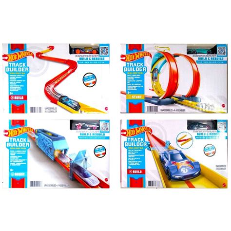 Hot WHEELS TRACK BUILDER PREMIUM CURVE SPLIT LOOP SLIDE LAUNCH PACK Shopee Singapore
