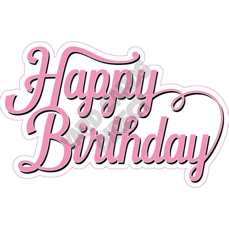 Happy Birthday Style Font