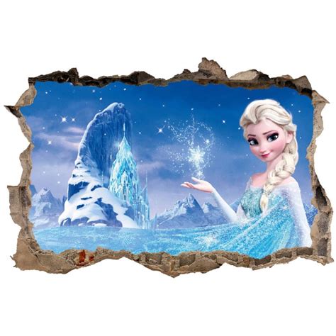 Stickers 3D La Reine Des Neiges