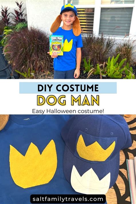 Transform into Dog Man: DIY Halloween Costume Guide | Kids book ...