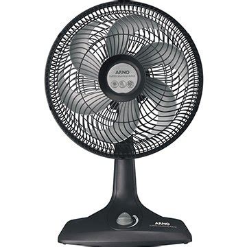 Ventilador De Mesa Cm Arno Ts Turbo Sil Ncio Maxx Preto Ef Cil