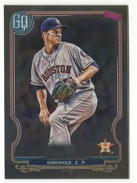 Topps Gypsy Queen Zack Greinke Box Topper Chrome Astros Ebay