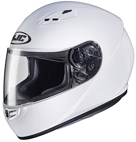 HJC Helmets CS R3 Unisex Adult Full Face Solid Motorcycle Helmet White