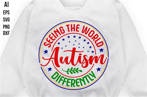 Autism Seeing The World Differently Svg Graphic By Teeking