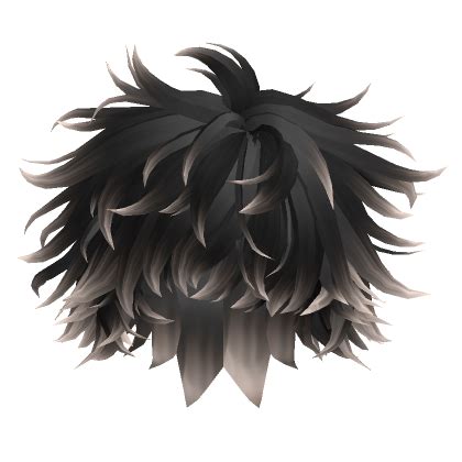 Wolf Cut Messy Mullet Hair In Blonde Black Roblox Item Rolimon S