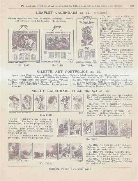 Leaflet Calendars Tuckdb Catalogs