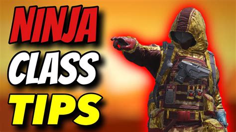 Ninja Class Tips And Tricks From The Best Ninja In Call Of Duty Mobile