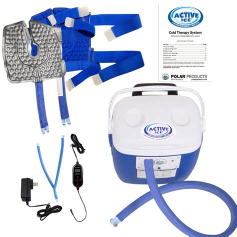 Polar Products Active Ice® 30 Double Knee And Joint Pad Cold Therapy System With Programmable