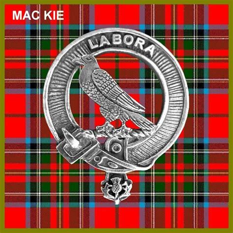 Mackie Clan Crest Scottish Cap Badge Cb02 Etsy
