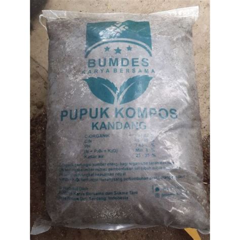 Jual Pupuk Kompos Kandang Kohe Sapi Kemasan Gram Shopee Indonesia