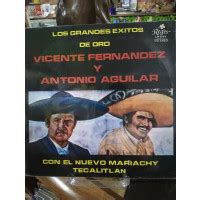 Lp Vicente Fernandez Y Antonio Aguilar Los Grandes Exitos De Oro