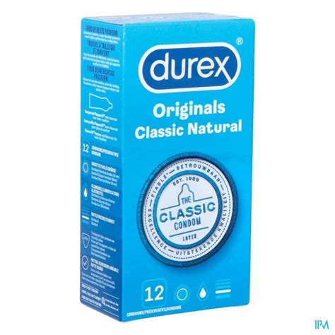 Durex Classic Condoms 12 Apotheek Thiels