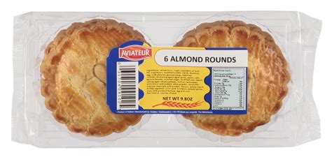 Gevulde Koeken Filled Almond Round From