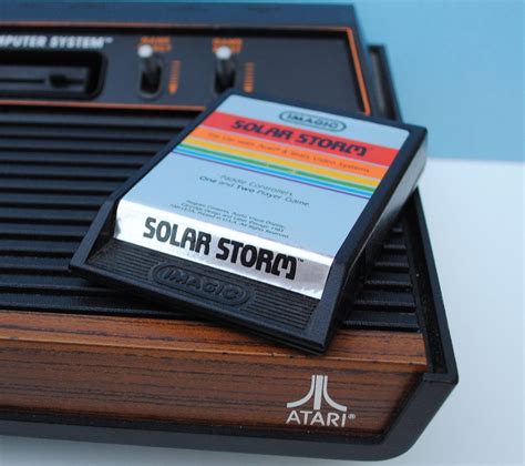 Solar Storm Atari 2600 Game Cartridge Imagic