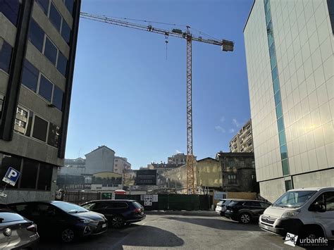 Milano Porta Garibaldi Cantiere Palais Tocqueville Dicembre