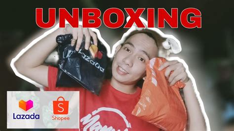 Unboxing Lazada Vs Shopee Jerome Estonio Vlog Youtube