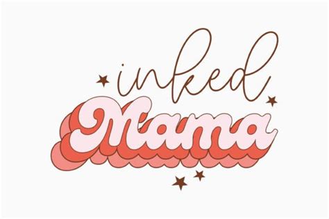 Inked Mama Graphic By Svg Box · Creative Fabrica