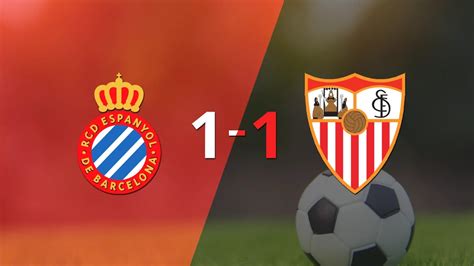 Espanyol Y Sevilla Se Reparten Los Puntos Y Empatan 1 1 Infobae