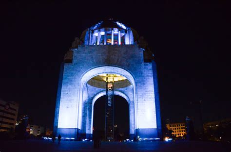 Cdmx Ilumina Monumentos En Azul Maya Para Conmemorar El D A