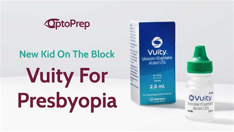 New Kid On The Block Vuity For Presbyopia