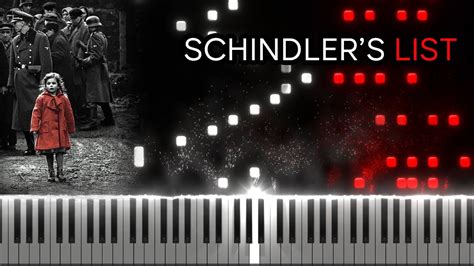 Schindler S List Main Theme Piano Version YouTube