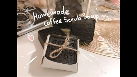 Homemade Coffee Scrub Soap Bar How To Youtube