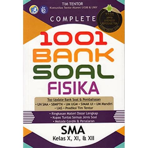 Jual COMPLETE 1001 BANK SOAL FISIKA SMA KELAS X XI XII Shopee