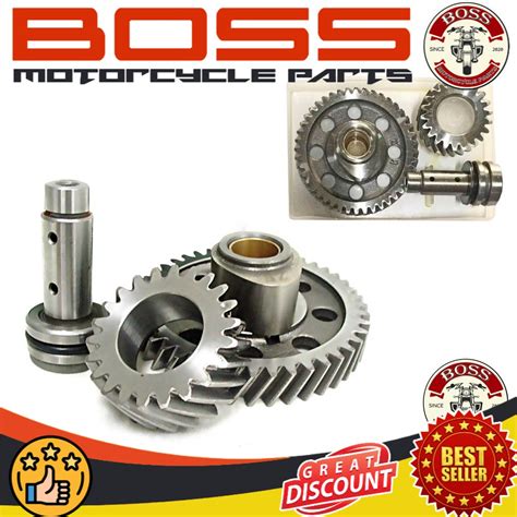 Motorcycle Cam Shaft With Timing Gear Cstg Tmx Rusi Skygo Lifan