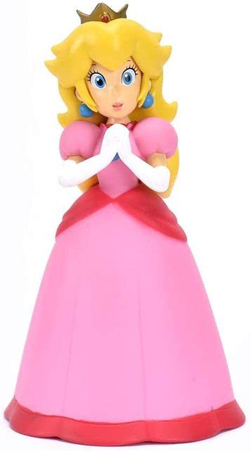 Action Figure Princesa Peach Super Mario Bros Boneco Colecionável