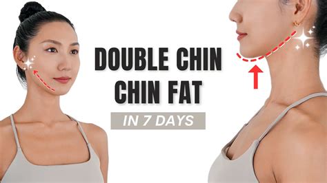 8 min DOUBLE CHIN REMOVAL CHALLENGE - Get Sharp Jawline, Face Lift, V ...