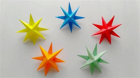 Origami Star, Christmas Origami Star, Christmas Paper Star, Christmas Star Making, Star Origami