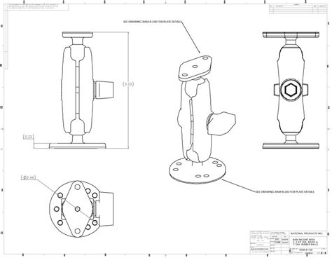 RAM Mounts RAM B 138 GA41U Uchwyt Do Garmin GPSMAP 64