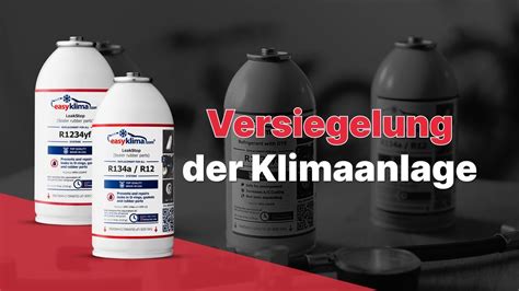 Das Abdichten Des Klimaanlagensystems Mit EasyKlima LeakStop Und Das