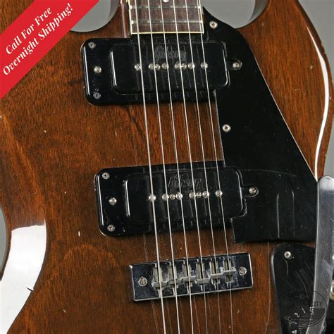 1972 Gibson Sg Pro Walnut Guitars Electric Solid Body Emerald City