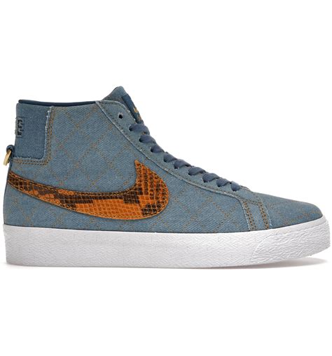 Supreme × Nike Sb Blazer Mid Denim 28cm 速くおよび自由な 490割引 Swimmainjp