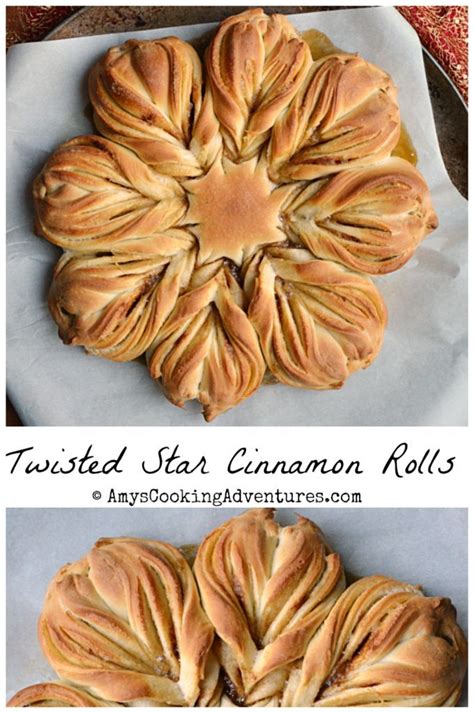 Twisted Star Cinnamon Rolls Brunchweek Recipe Cinnamon Rolls