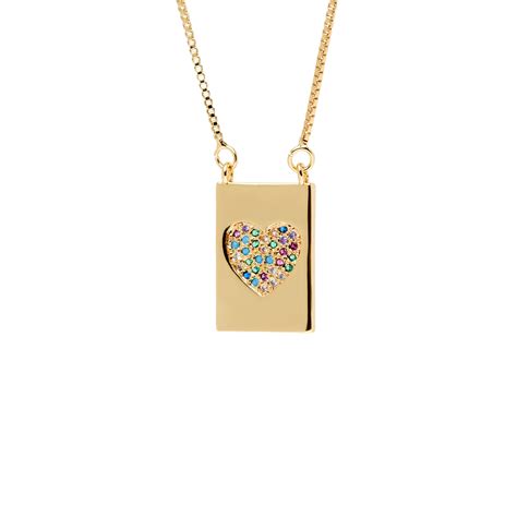 Колье Book of Love Necklace купить онлайн по цене 4780 ₽ | Интернет ...