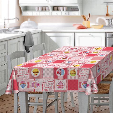 Tovaglia Cupcake Multicolore 120x160 Cm Leroy Merlin