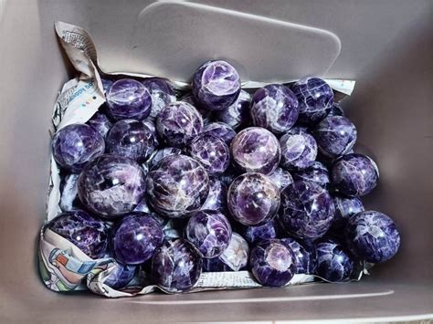 Purple African Amethyst Sphere Ball For Healing At Rs 1801 Kg In Khambhat