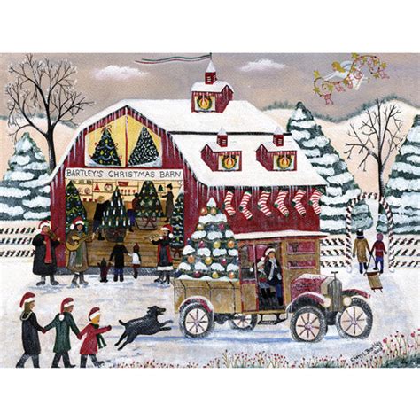 Bartley S Christmas Barn Large Piece Jigsaw Puzzle Spilsbury