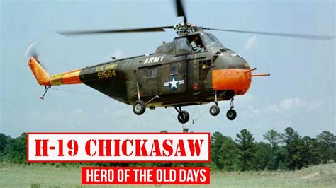 Sikorsky H Chickasaw Classic Black Hawk Of The S Youtube