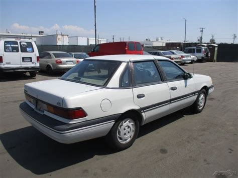 1991 Ford Tempo Gl Used 23l I4 8v No Reserve For Sale Photos