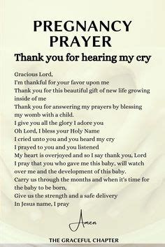 Important Prayers For Pregnant Women The Graceful Chapter