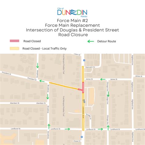 Dunedin FL Wastewater Lift Station Force Main Replacements Force