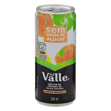 Néctar Pêssego Del Valle 290ml Lata Shimodinha Supermercado