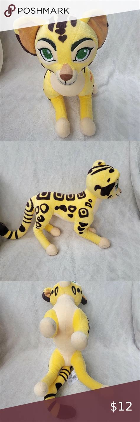 Disney The Lion Guard Fuli Plush Cheetah Yellow 11" | Disney, Cheetah ...